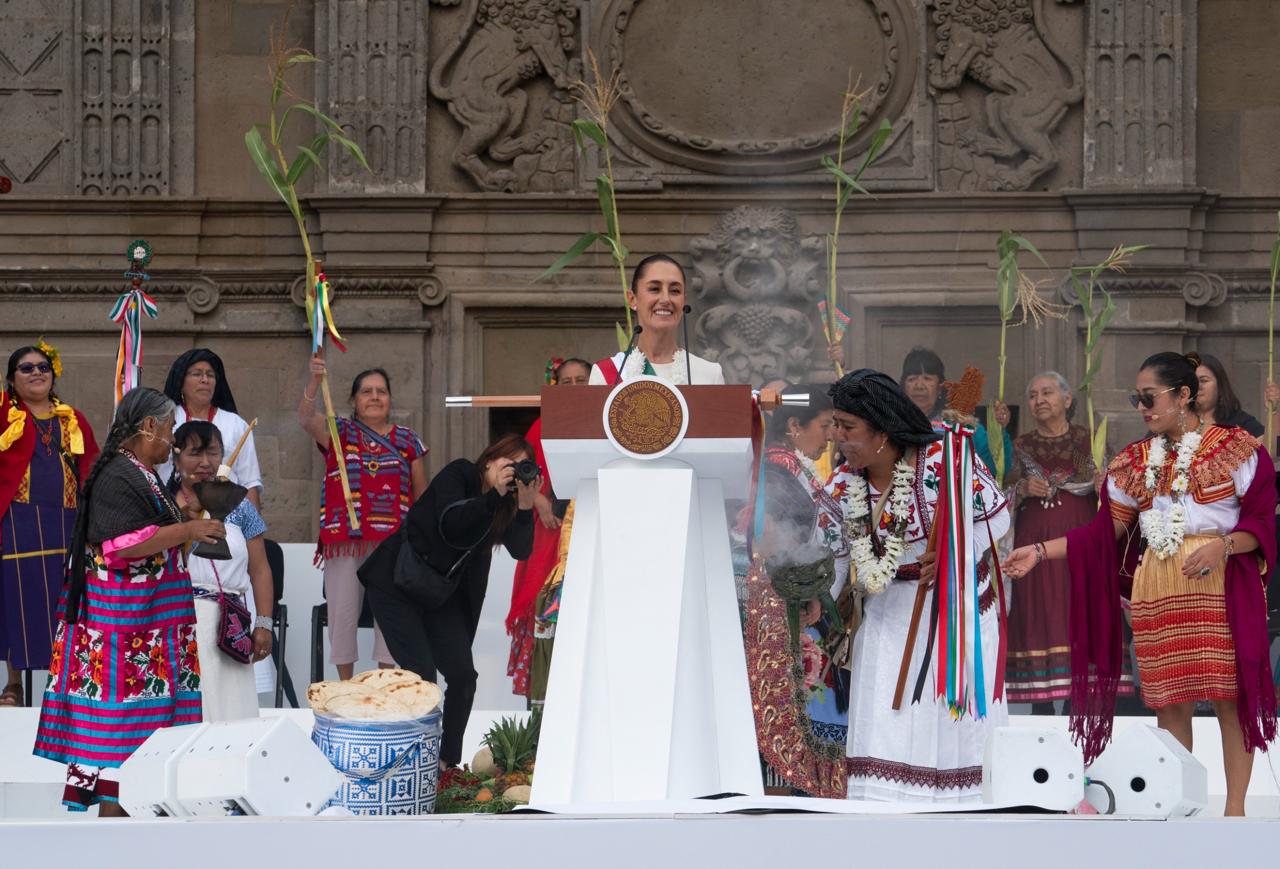 Versión estenográfica. Mensaje de la presidenta de los Estados Unidos Mexicanos, Claudia Sheinbaum Pardo