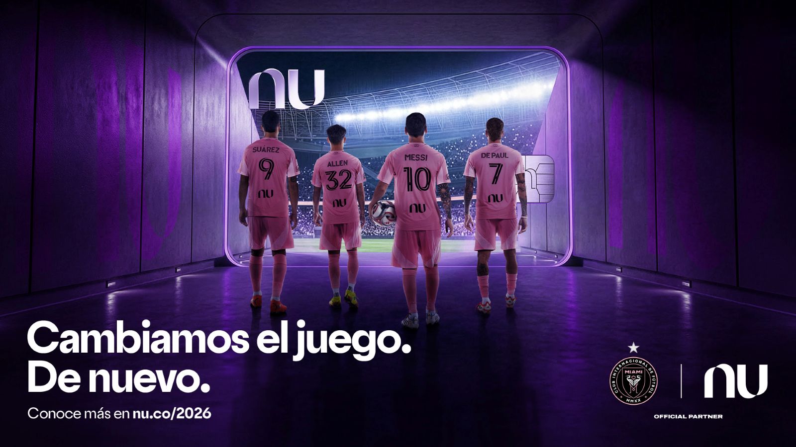 Nu y el Inter Miami CF inician una alianza histórica